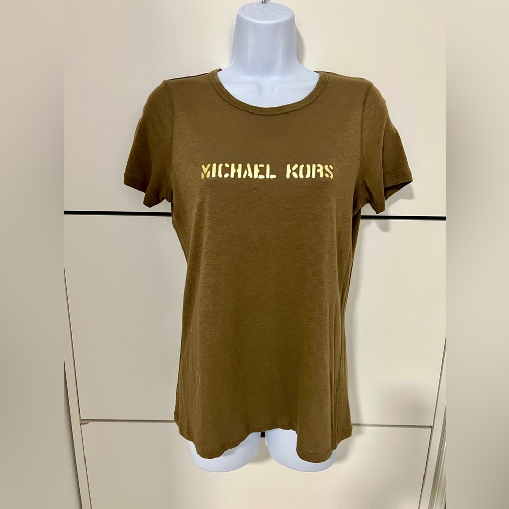 MICHAEL Michael Kors Women’s T-Shirt in Khaki